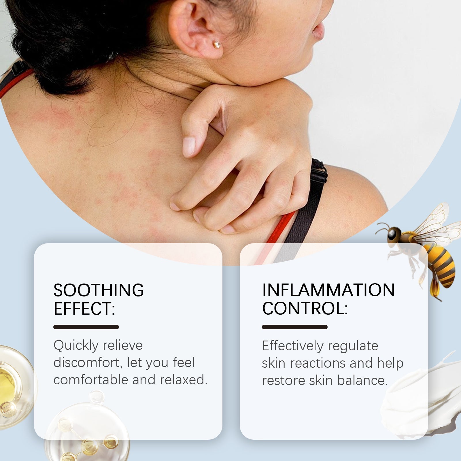 Skin Soothing Repair Cream Nourishes And Improves Skin To Reduce Redness, Dryness And Glow