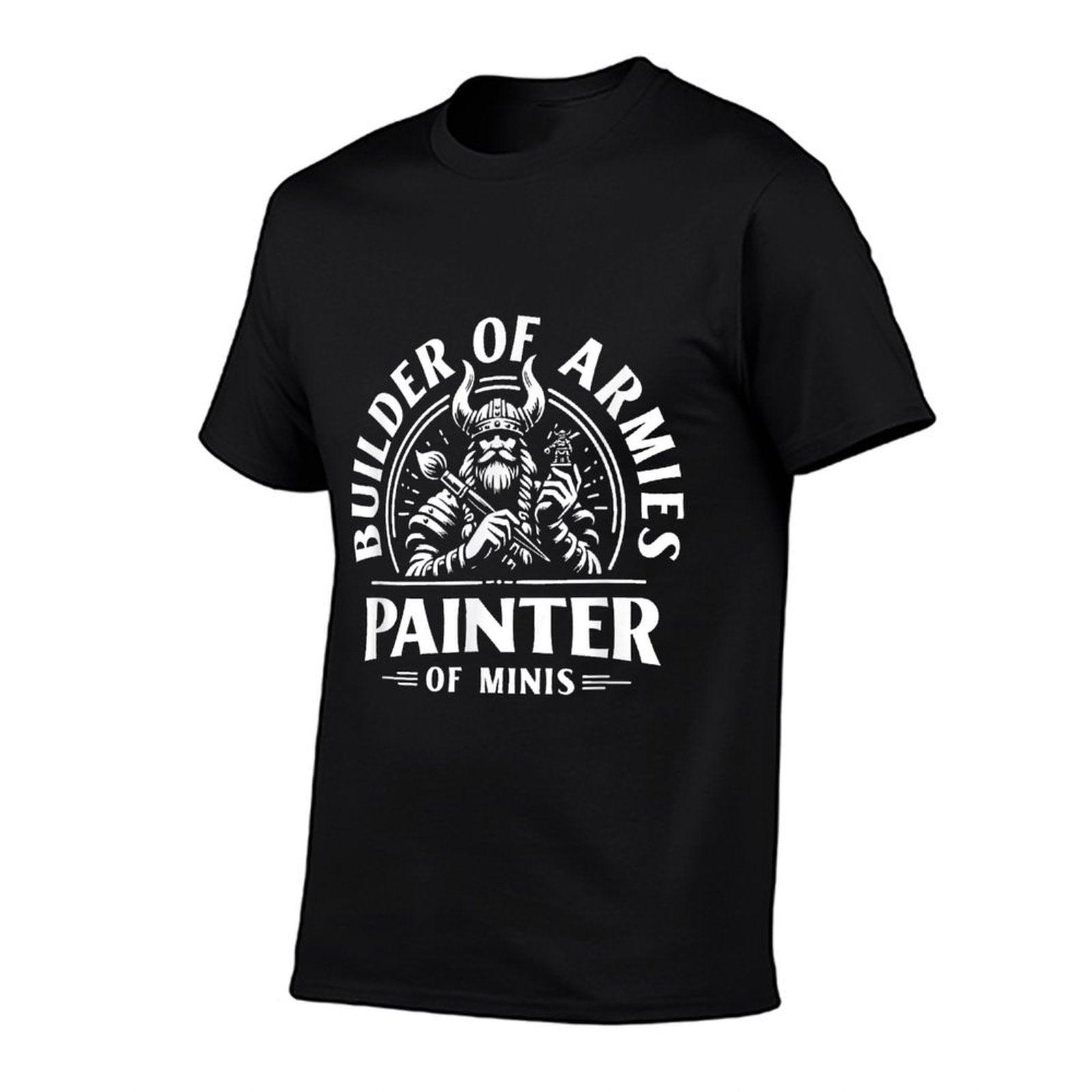 Painting Miniatures Role Playing Game Fantasy Warrior Minis T-Shirt