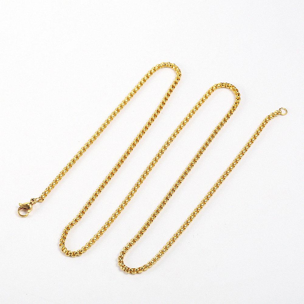 Simple And Versatile Stainless Steel Necklace