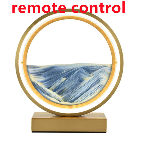 Creative Fashion Romantic Simple Bedroom Quicksand Table Lamp Decorbites