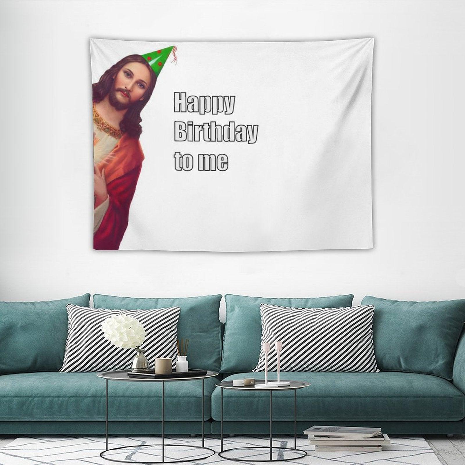 Happy Birthday to Me Tapestry
