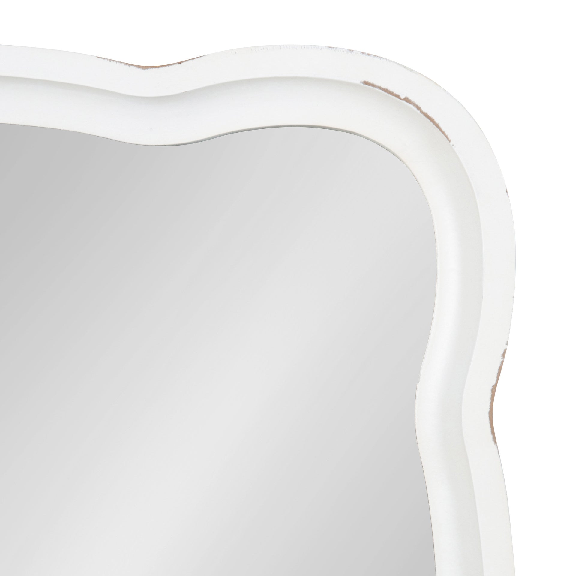 Hatherleigh Scallop Wood Wall Mirror