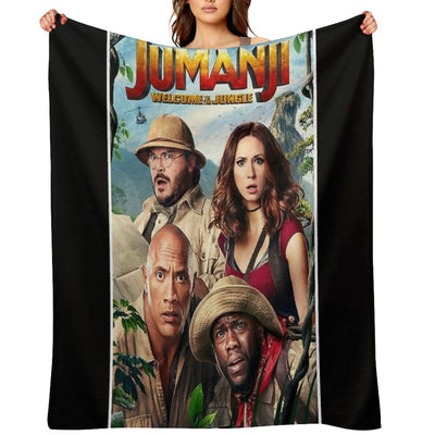 Jumanji Easy Care Throw Blanket