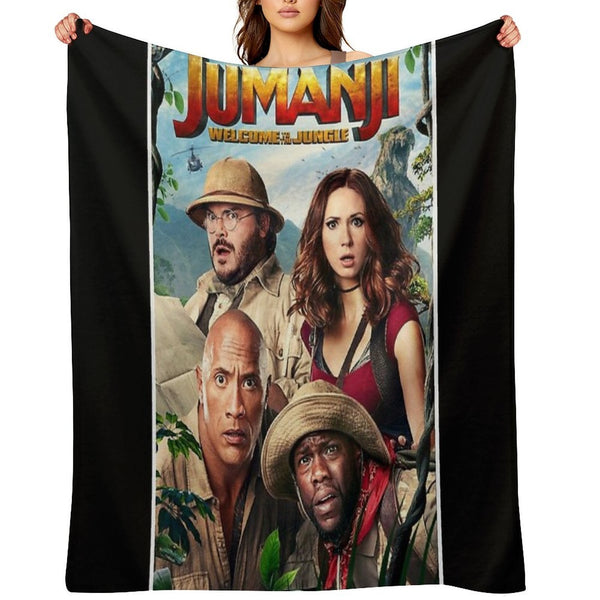 Jumanji Easy Care Throw Blanket