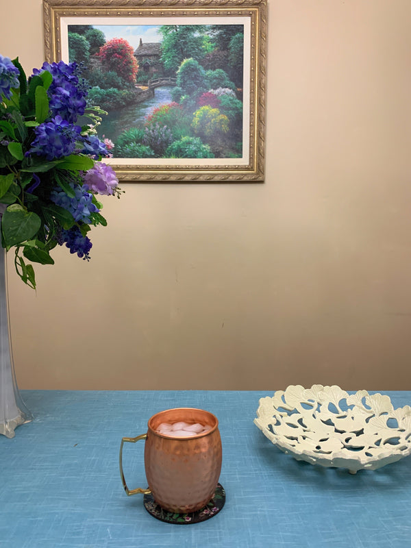 Hammered Moscow Mule Mugs, Set of 2