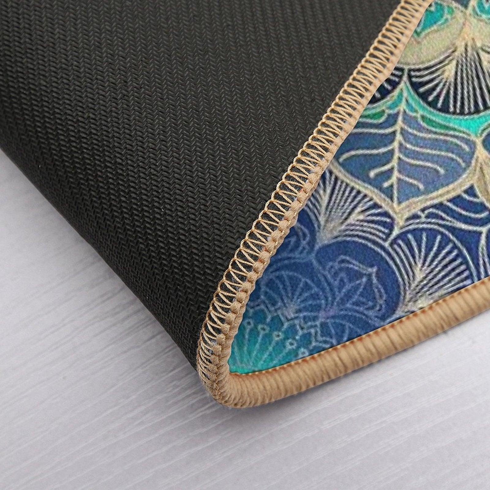 Midnight Bloom  Eco-Friendly Bath Mat