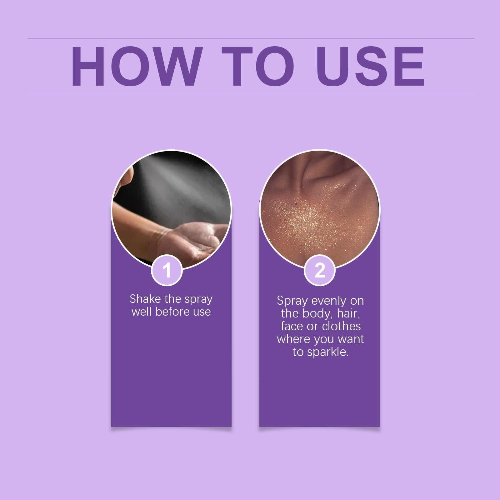 Dazzling Star Glitter Spray, Club Party Body Collarbone Arm Skin Starry Glitter Spray