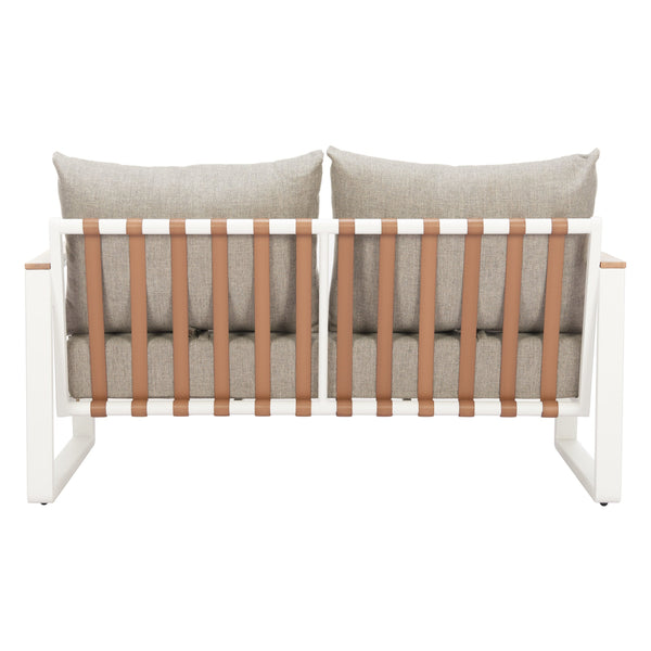 Welt Sofa Taupe & White