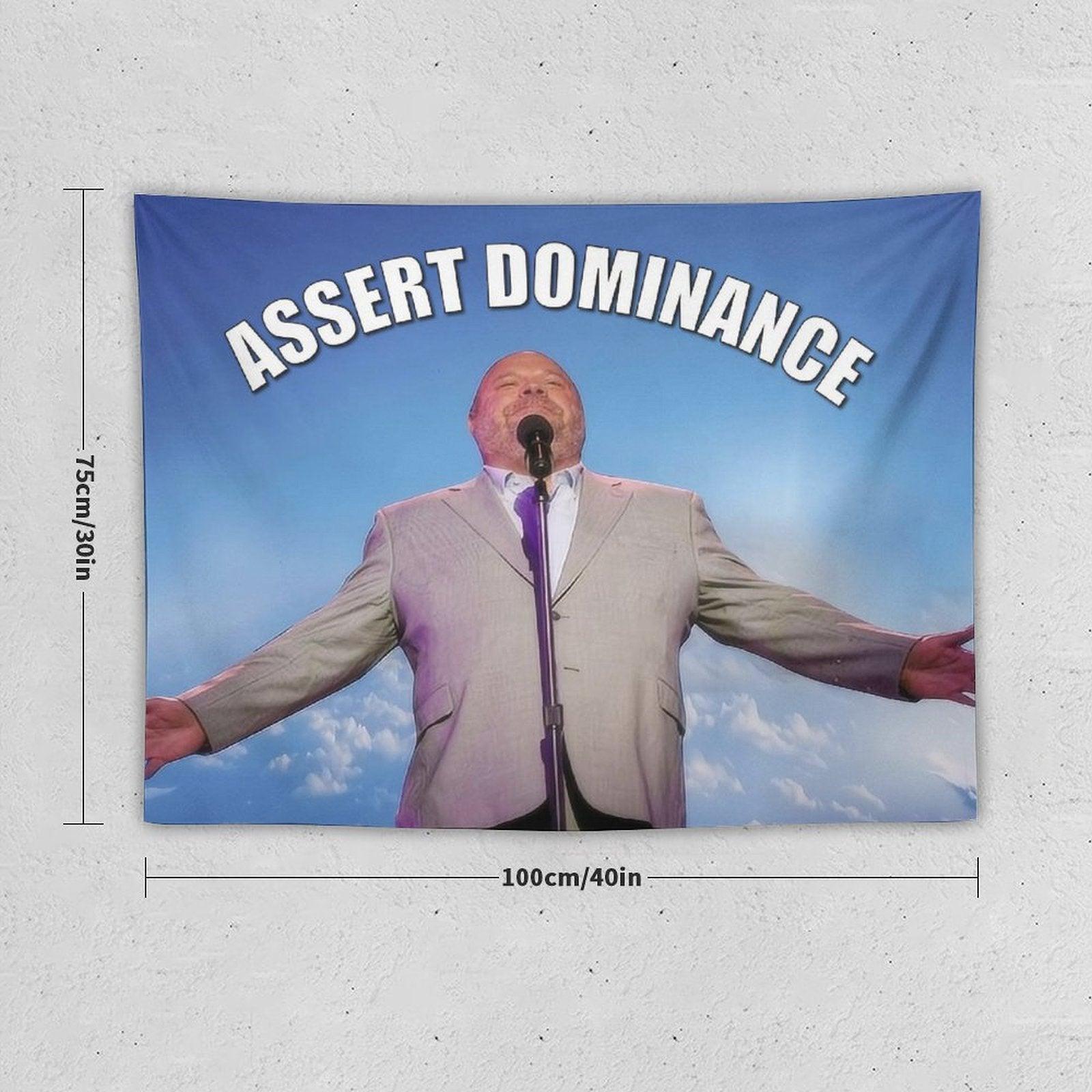 Superior Betram Assert Dominance Tapestry
