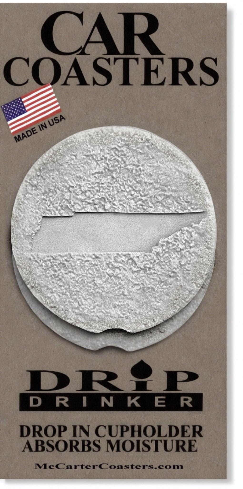 Tennessee Stone Car Coasters