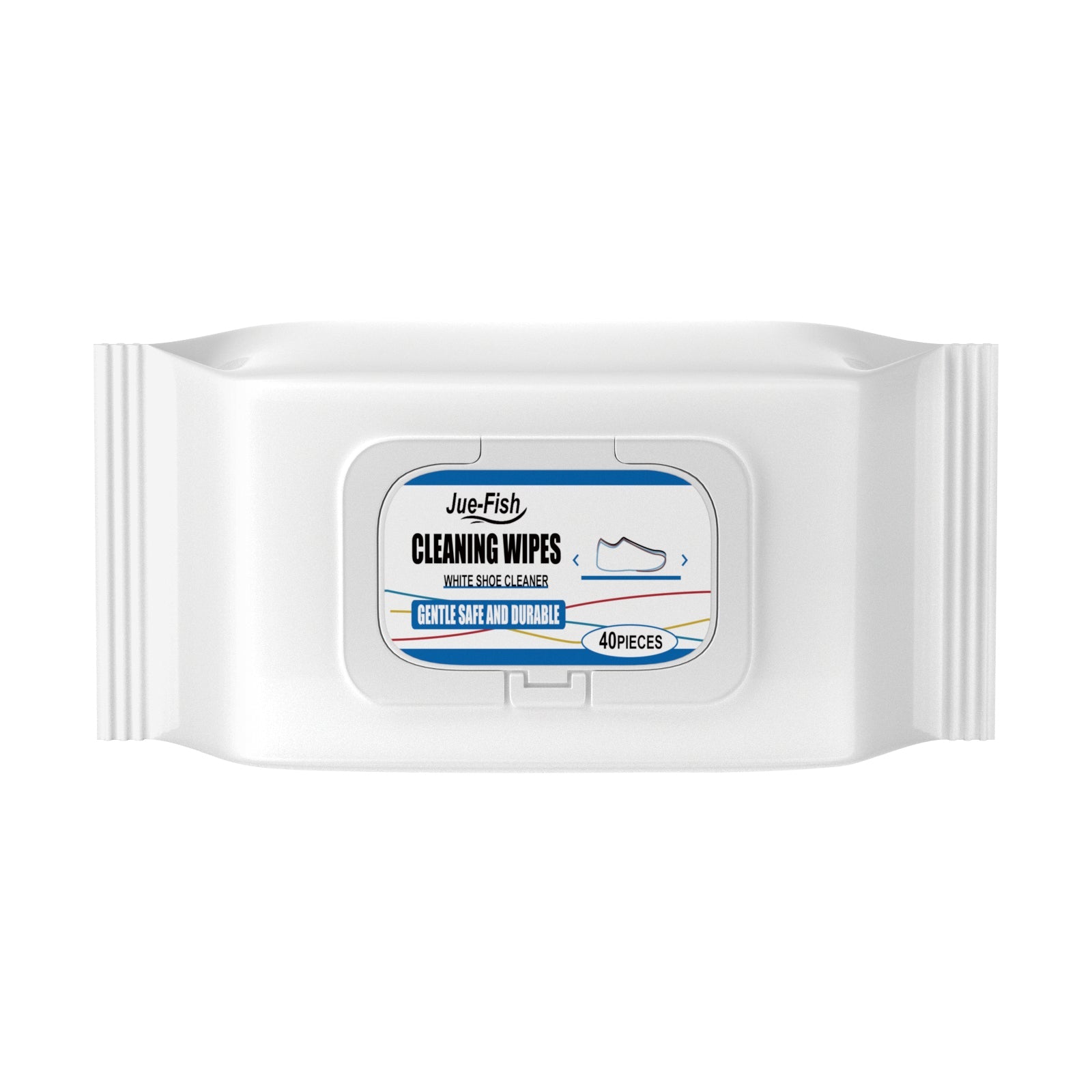 Small White Shoe Cleaning Wipes, Sports Shoes Wash Free Decontamination One Wipe White Portable Cleaning Wipes