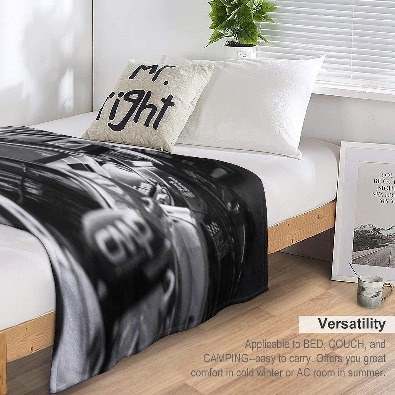 BTCC British Touring Car Lineup Throw Blanket