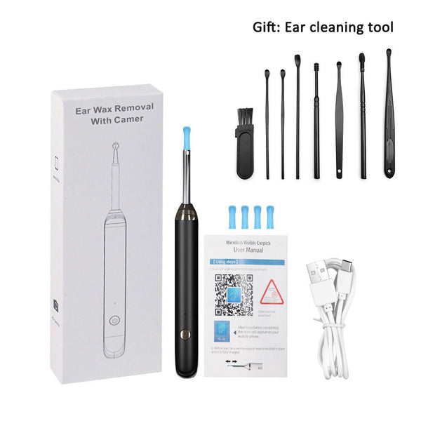 Visual Ear Spoon Cross border HD Visual Ear Picking Device Wireless WIFI Visual Ear Picking Spoon Visual Ear Picking Spoon