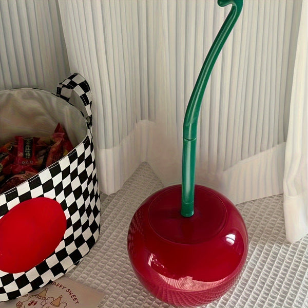 1 Set Novelty Cherry Toilet Brush, Creative Toilet Brush, Toilet Brushes And Holders DSers Fulfillment