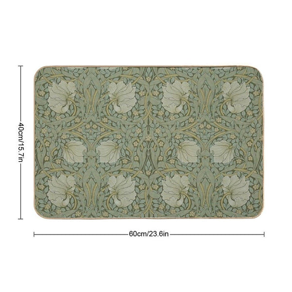 Pimpernel by William Morris, 1876 Bath Mat