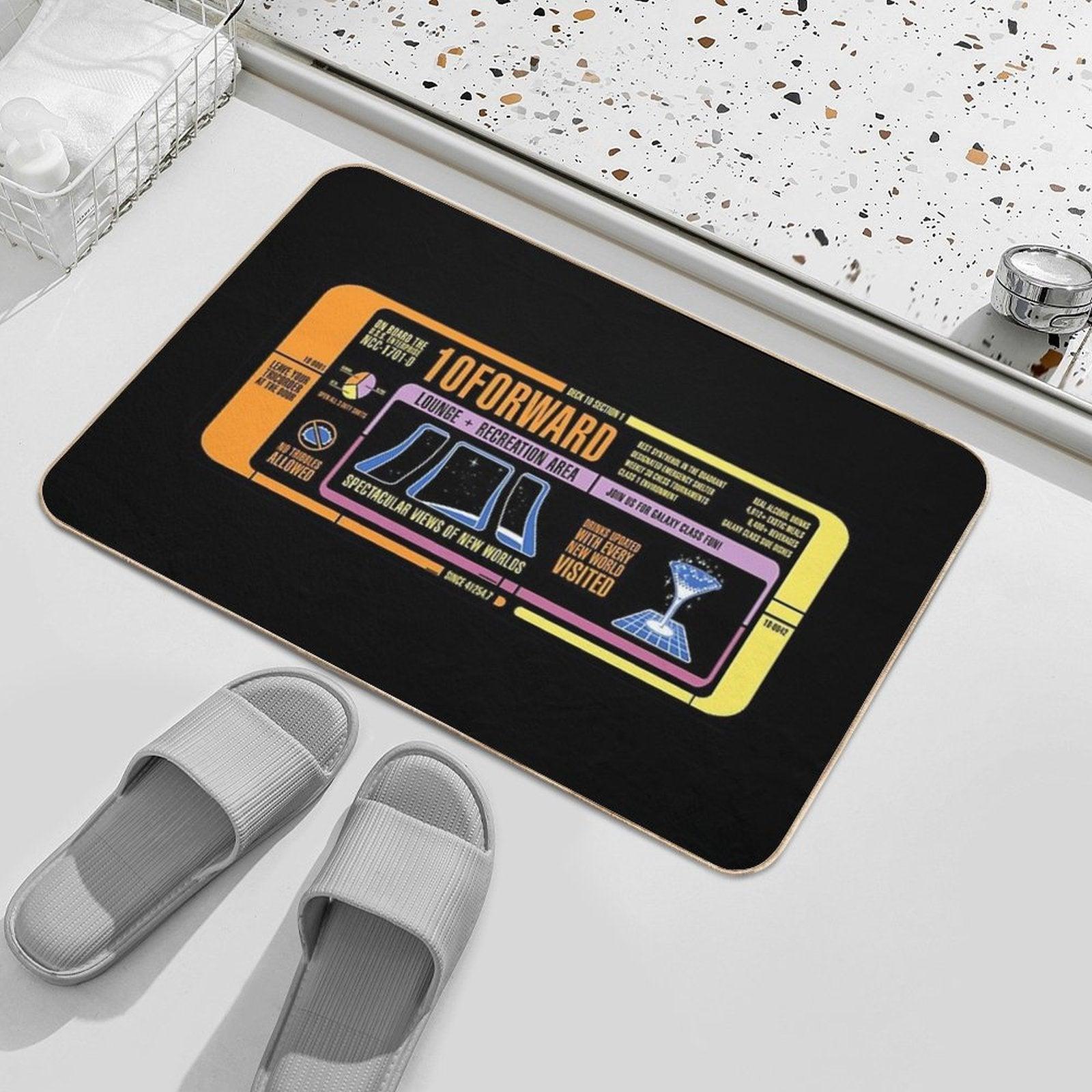 10FORWARD Bath Mat
