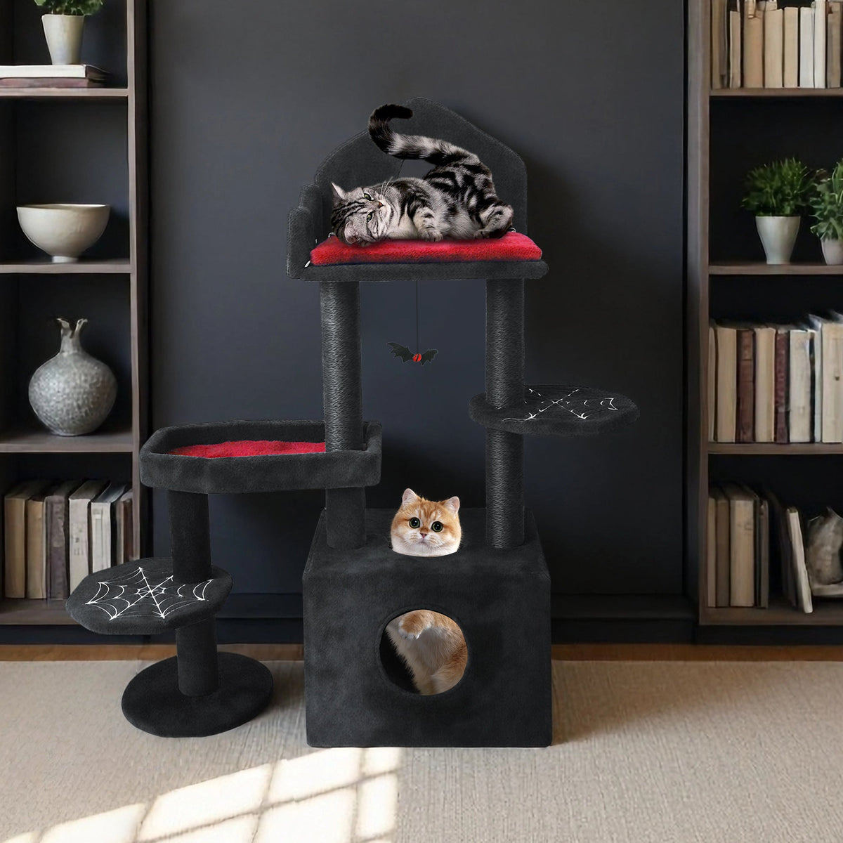 Black Gothic Cat Tree