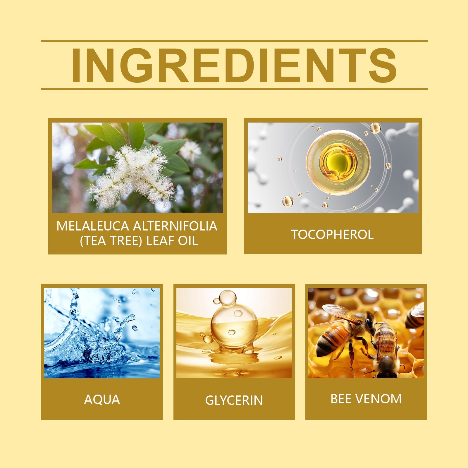 Bee Venom Wart & Mole Removal Spray, Gentle Cleansing Skin Moisturizing Moisturizing Smooth Skin Care