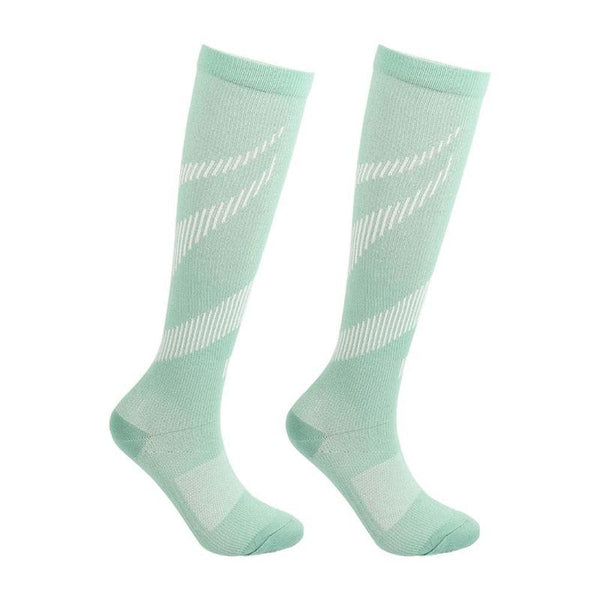 Compression Stocking Anti-slip Best for Basketball Football Outdoor Running  Socks Women Men Travel Compression Socks