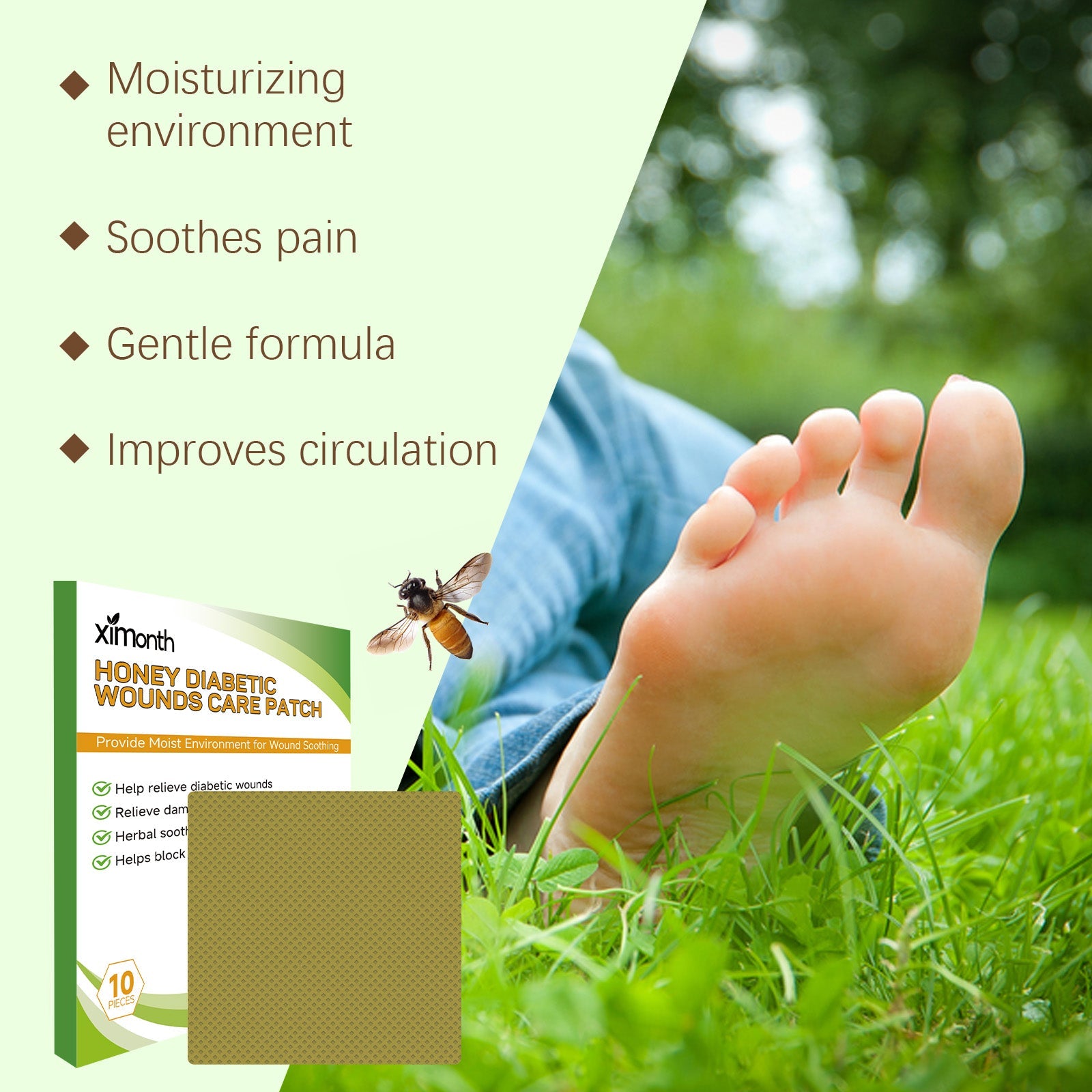 Honey Sugar Soothing Care Patch For The Elderly Body Care To Relieve Discomfort Sugar Soothing Care Patch