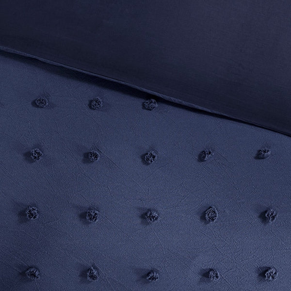 Brooklyn Cotton Jacquard Comforter Set with Euro Shams and Throw Pillows - Gifts for You 'n Me