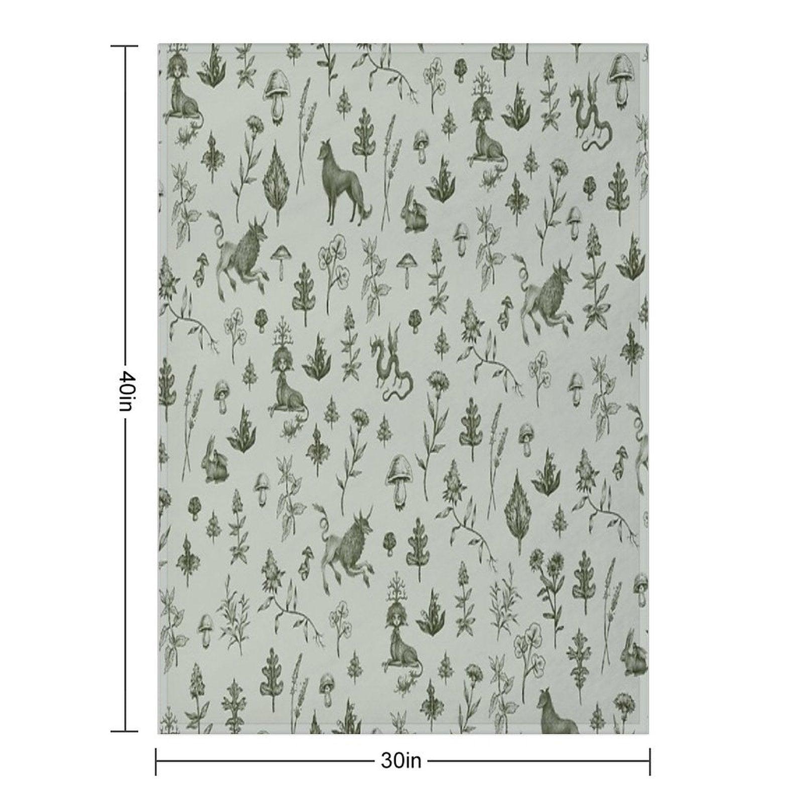 Medieval Dingus Party! Throw Blanket