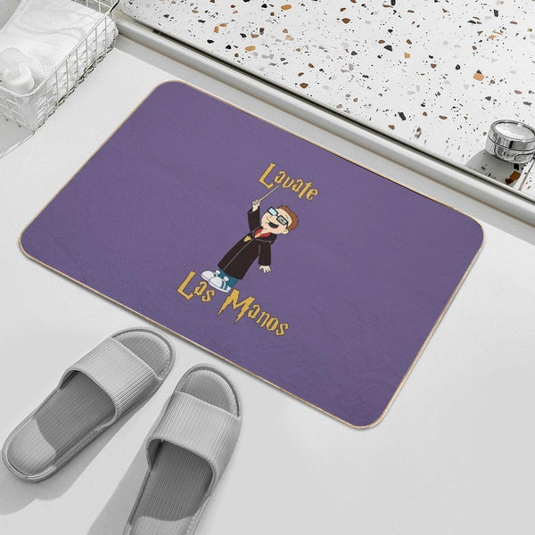 American Dad Lavate Las Manos Bath Mat