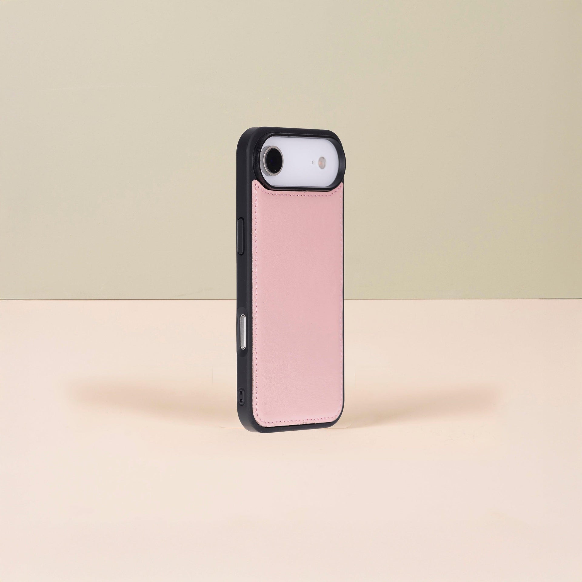Premium Leather iPhone Air Wallet Case – Pink - Austin
