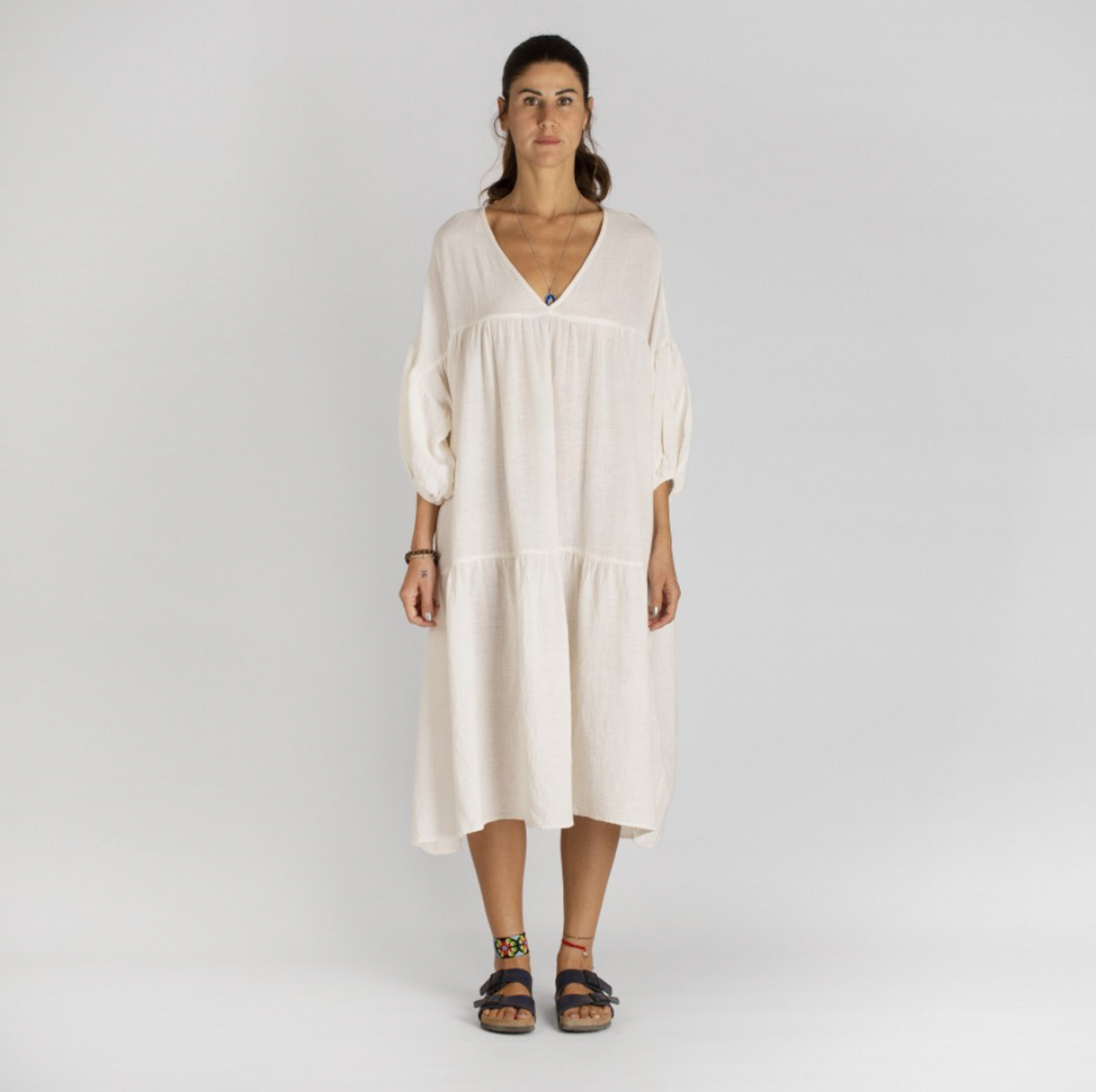 Sile Fully-Pleated Dress