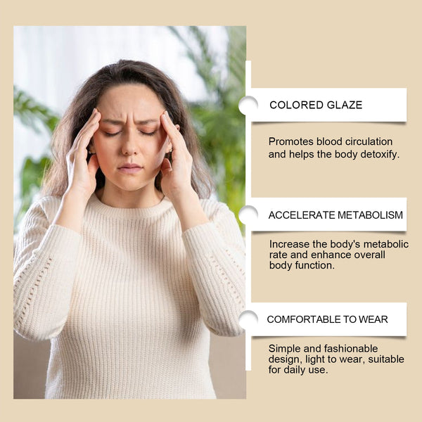 Purple Glass Bracelet, Glass Crystal Personality Fashion Decorative Clothing Accessories Hand Beaded Bracelet