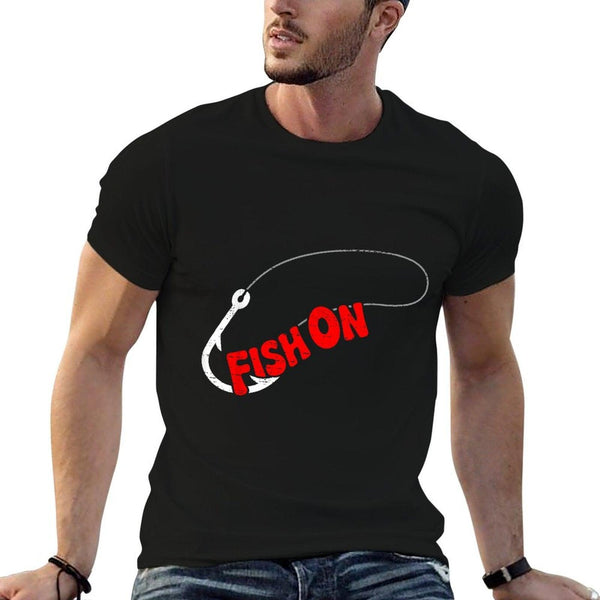 Funny Fish Hook Fishing Fisherman Fish Lover Jokes Saying T-Shirt