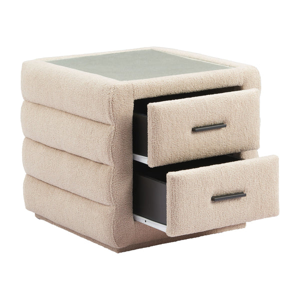 Soffice Nightstand Beige