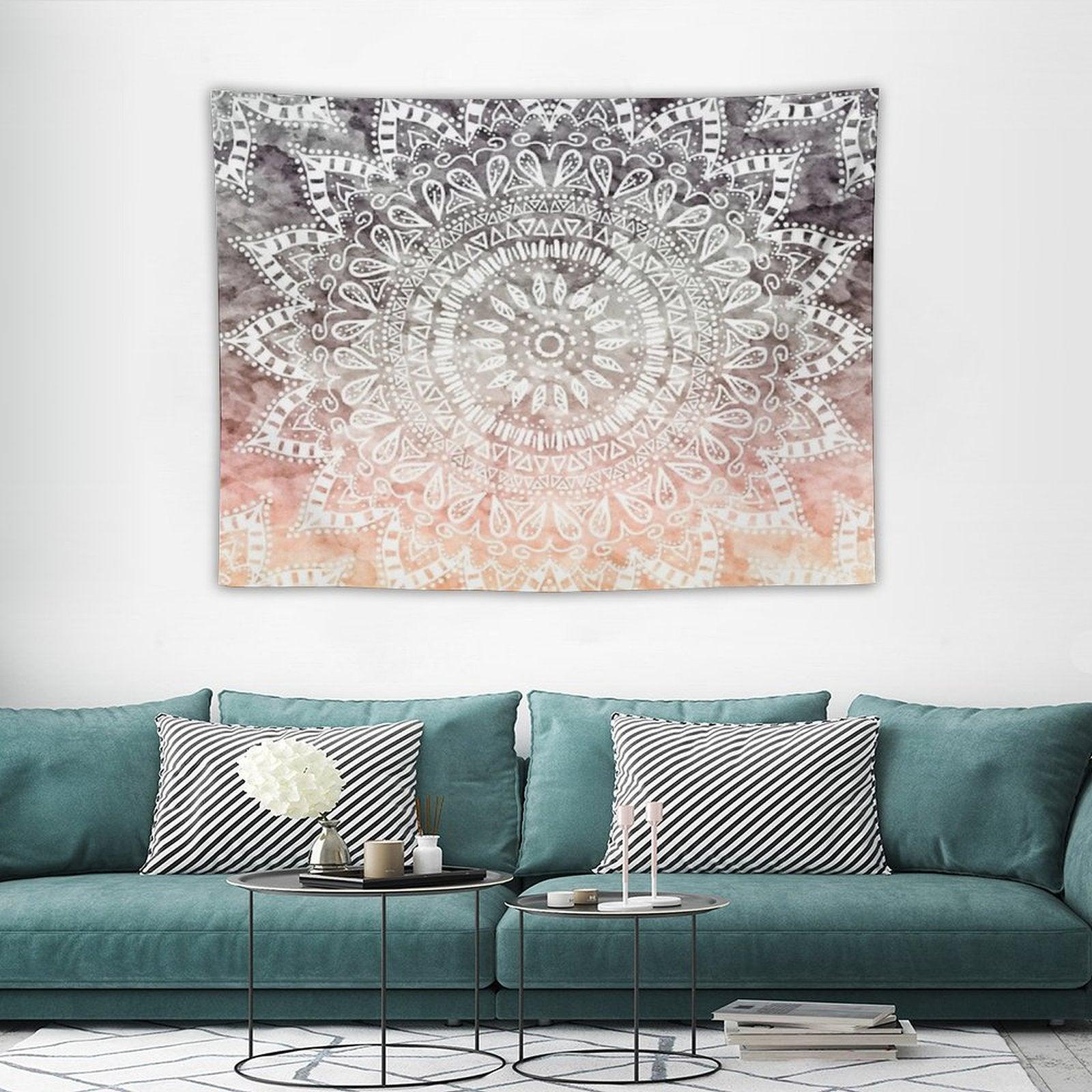 BOHEMIAN HYGGE MANDALA Tapestry