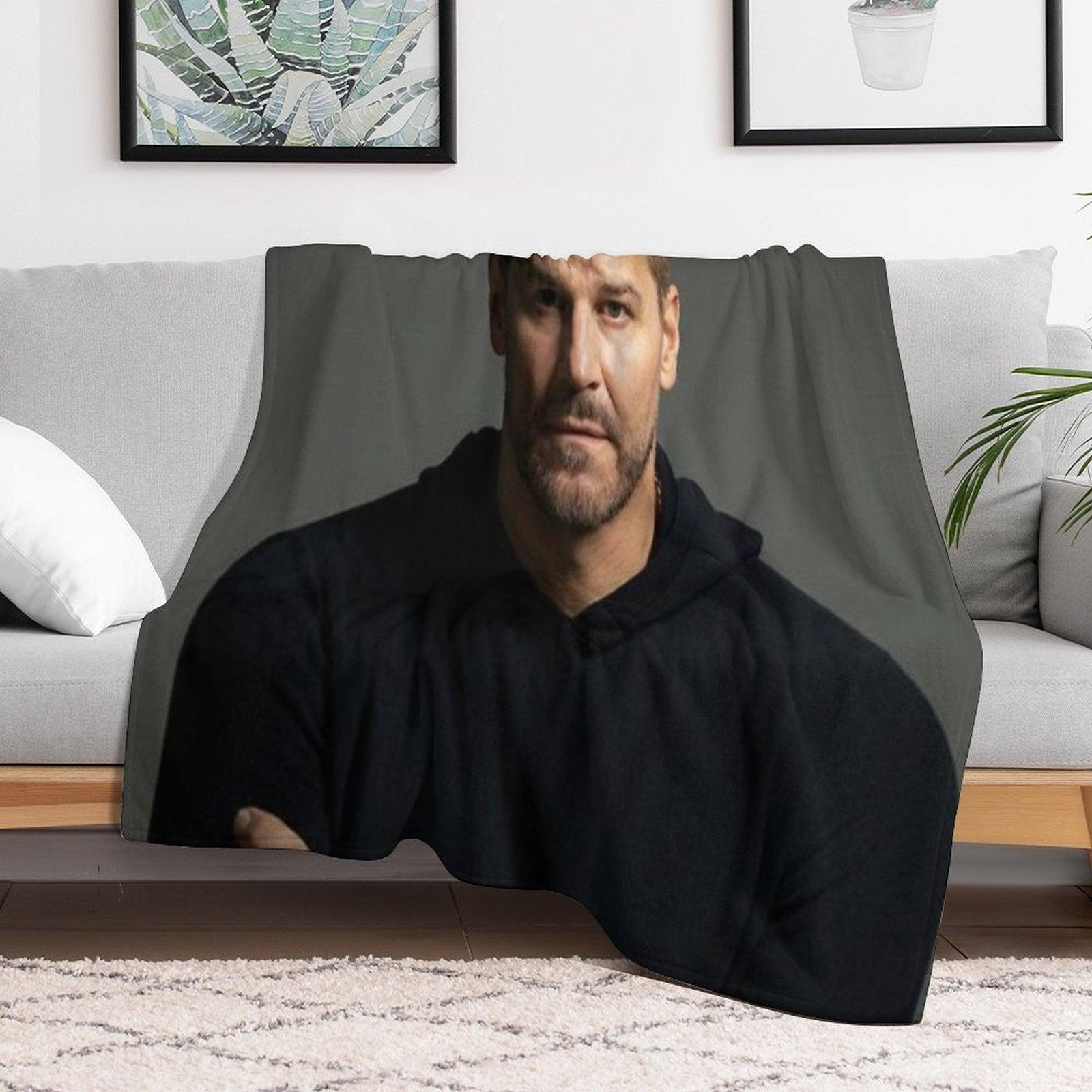 David Boreanaz Throw Blanket