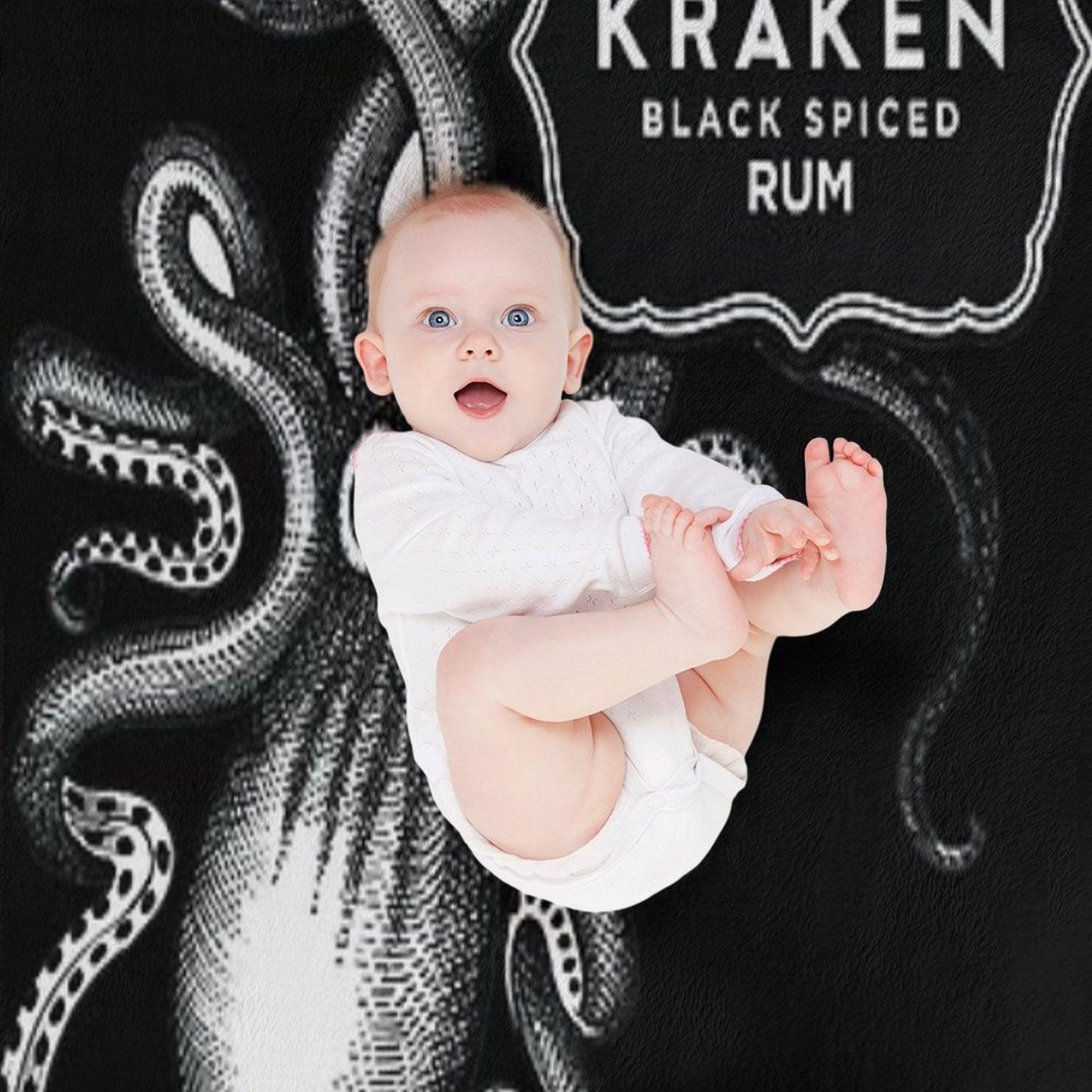 Kraken Rum Throw Blanket