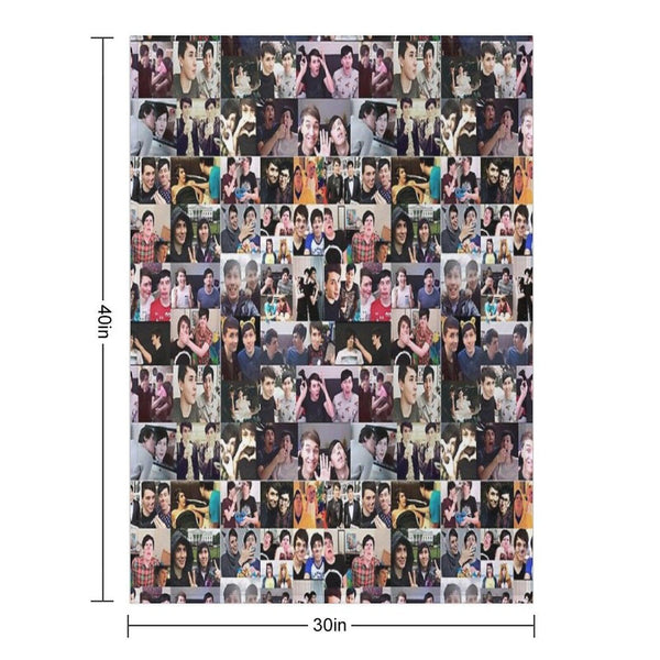 Dan And Phil! Throw Blanket
