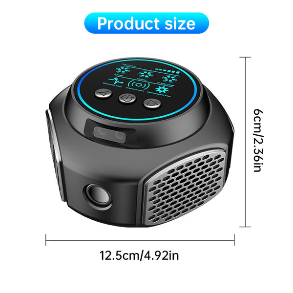 4-in-1 ultrasonic rodent repellent, 360° electronic rat repellent, repels indoor flies, cockroaches & mosquitoes.