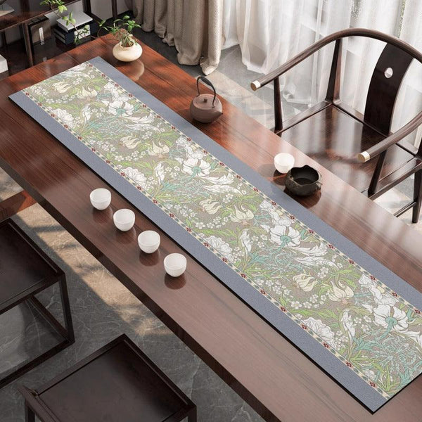 Chinese Style Cloth Absorbent Tea Table Runner