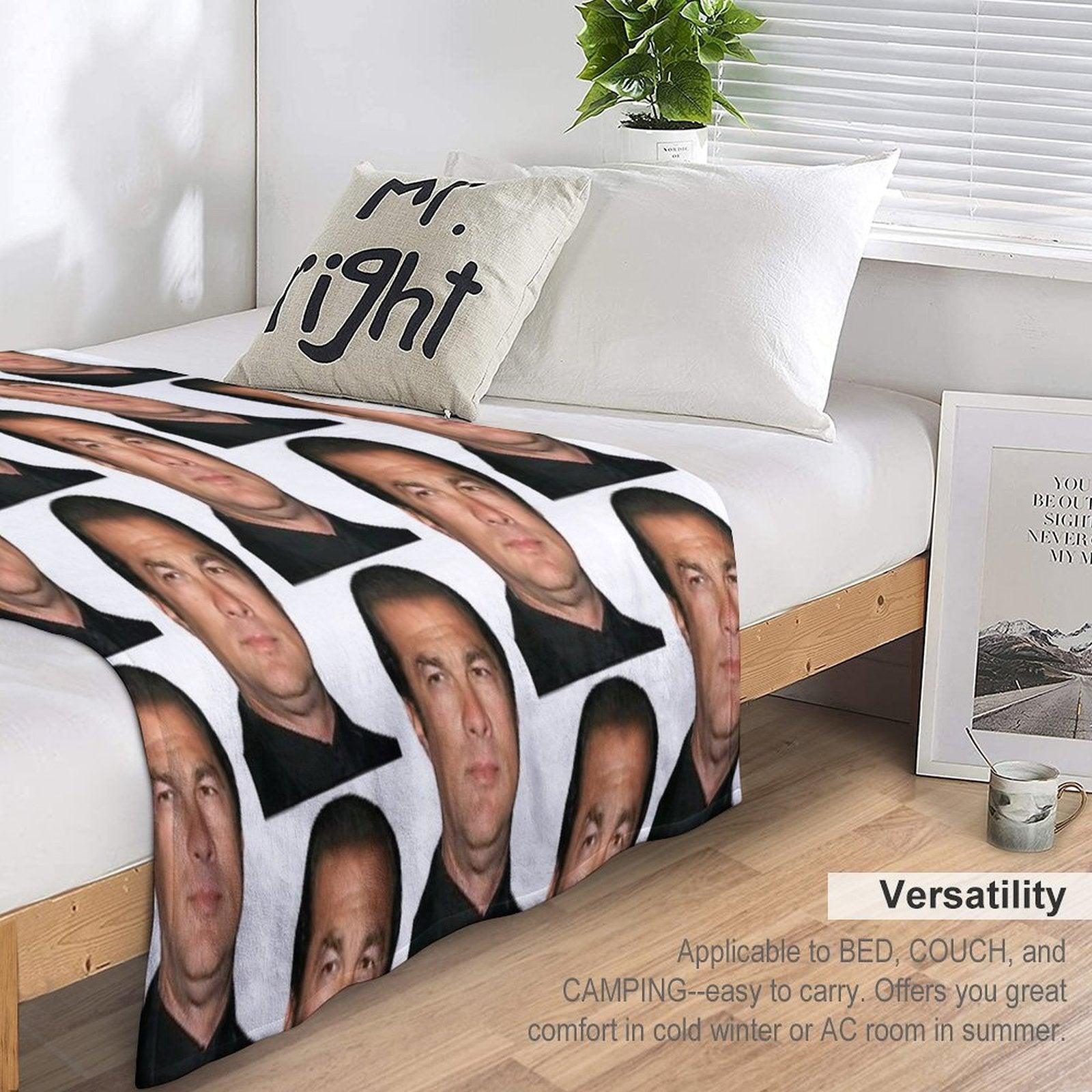 Steven Seagal Throw Blanket