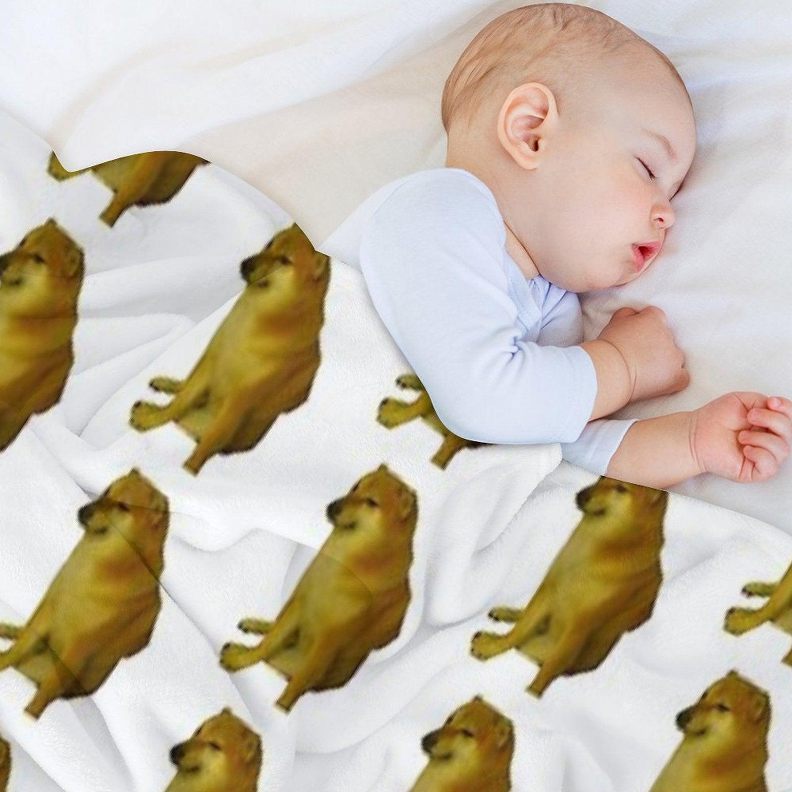 Cheems Throw Blanket