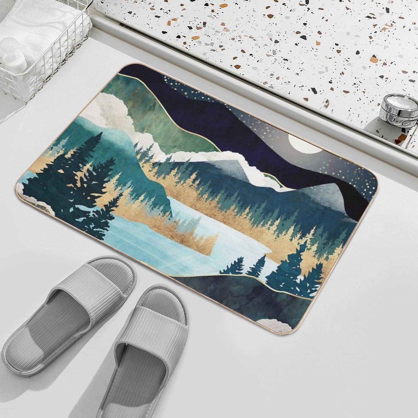 Star Lake Bath Mat