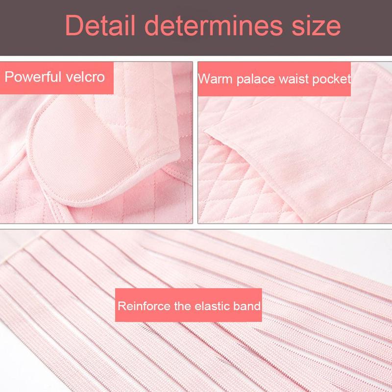 2pcs/set Four Ear Gauze Abdomen Belt Postpartum Corset Belt Maternal Caesarean Section To Produce Enhanced Body Shaping Belt