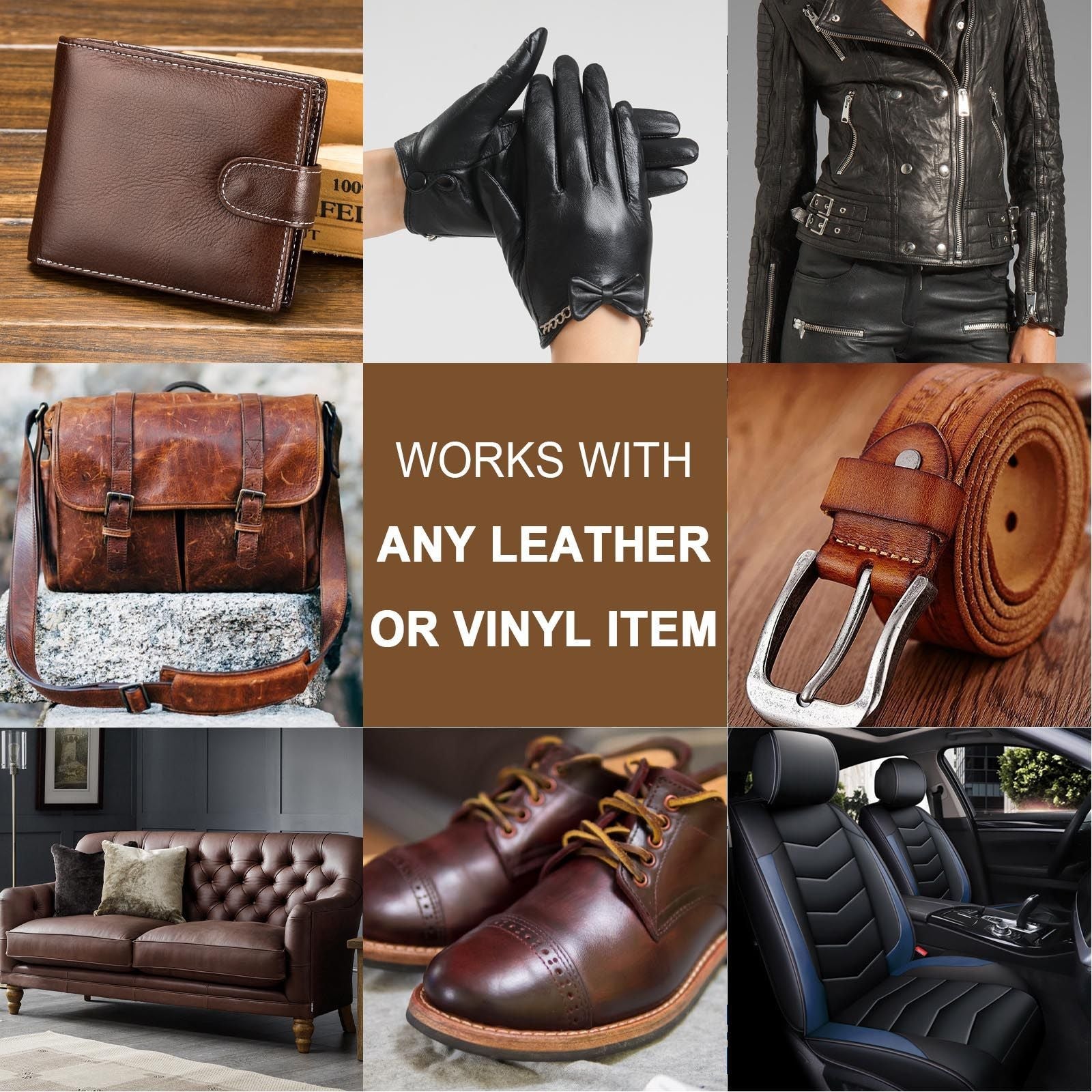 Leather Toning Cream, Set Car Leather Care Toning Leather Bag Leather Shoes Leather Refurbished Sofa
