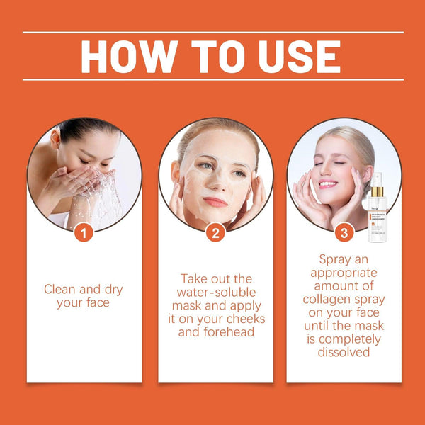 Collagen Ampoule Spray Hydrating, Soothing And Radiant Facial Skin Essence