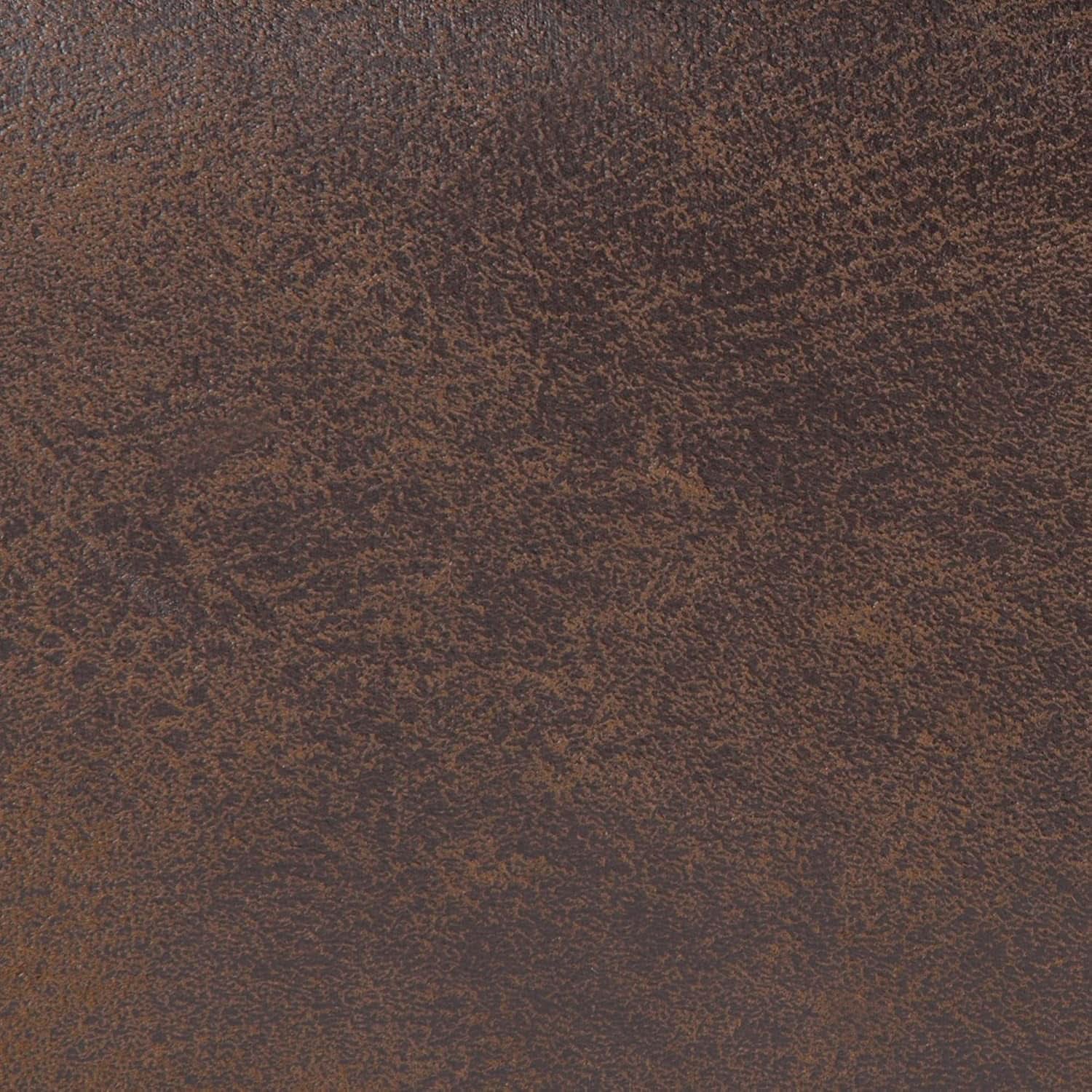 Mid Century Distressed Chestnut Lift Top Coffee Table Ottoman