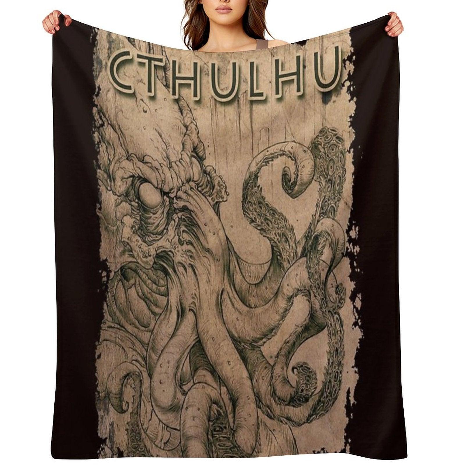 Cthulhu The Ancient Throw Blanket