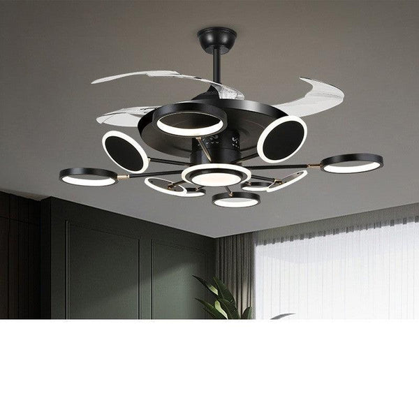 Black Nordic Ceiling Fan
