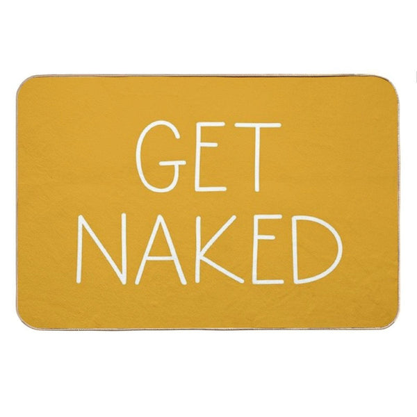 Get Naked Mustard Bath Mat