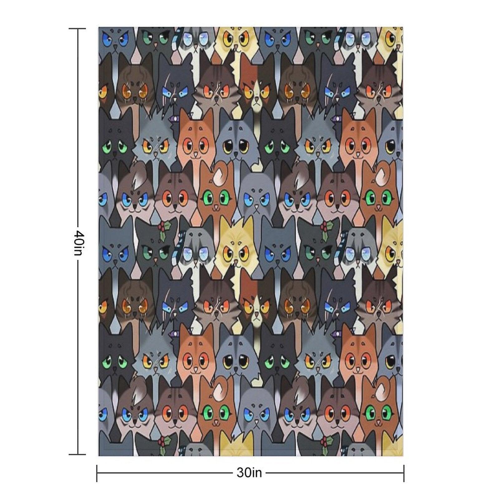 Warrior Kits Throw Blanket
