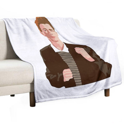 Rick Roll Lightweight Throw Blanket